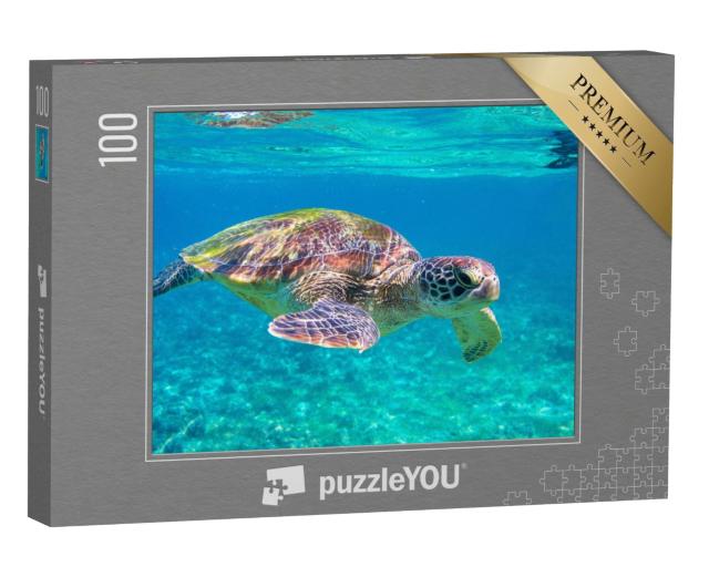 Puzzle 100 Teile „Meeresschildkröte“