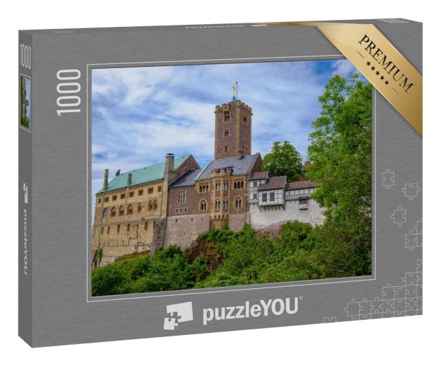 Puzzle 1000 Teile „Die Wartburg bei Eisenach, Deutschland“