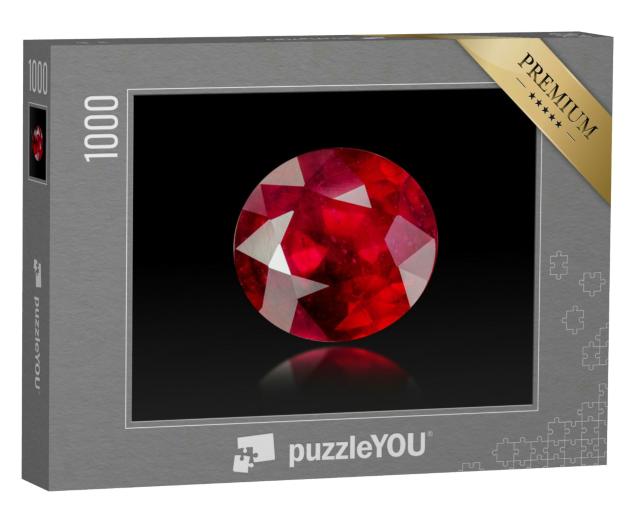 Puzzle 1000 Teile „Roter Rubin“