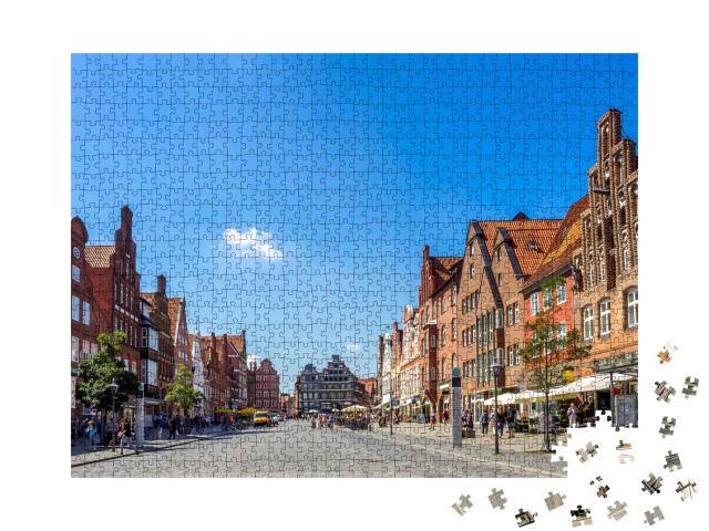 Puzzle 1000 Teile „Lüneburg“