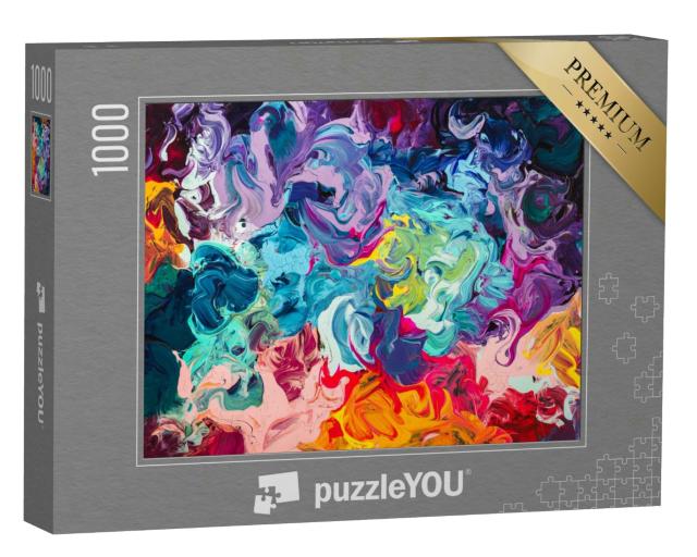 Puzzle 1000 Teile „Ölfarben“