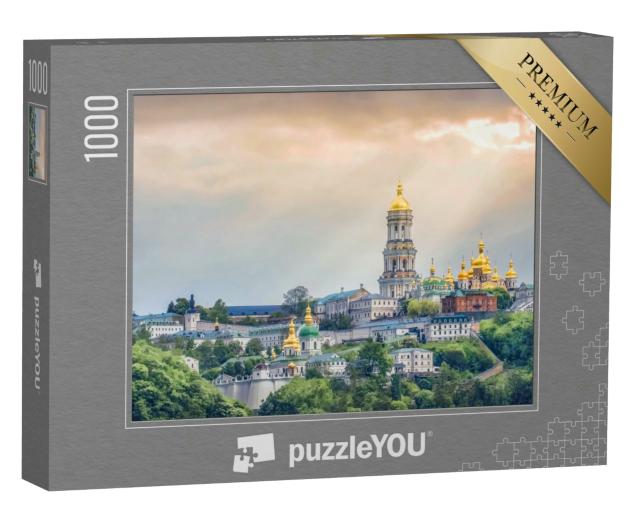Puzzle 1000 Teile „Kiewer Höhlenkloster: Pechersk Lawra, Ukraine“