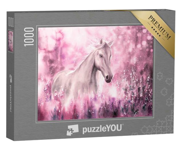 Puzzle 1000 Teile „Fantastisches Wildpferd“