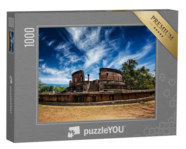 Puzzle 1000 Teile „Antike Vatadage (buddhistische Stupa) in Pollonnaruwa, Sri Lanka“