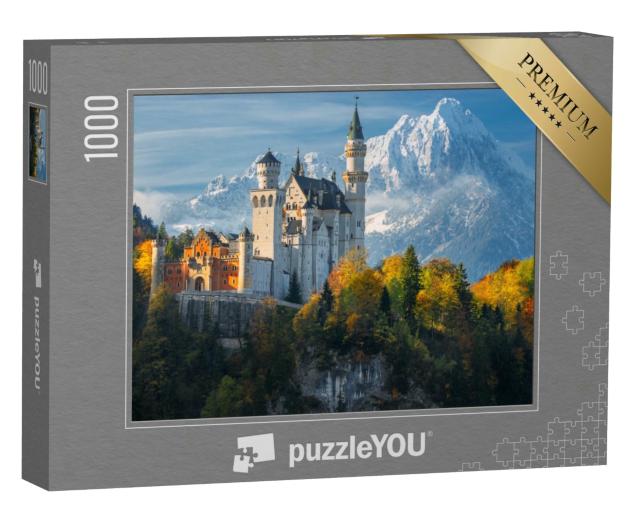 Puzzle 1000 Teile „Schloss Neuschwanstein, Bayern“
