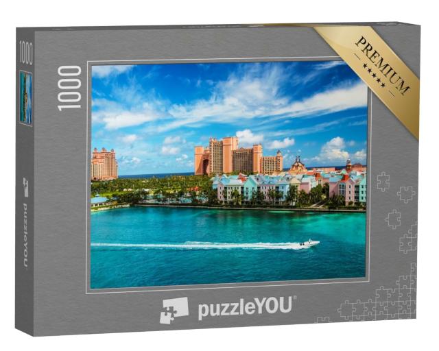 Puzzle 1000 Teile „Stadtbild von Nassau, Bahamas, Karibik“