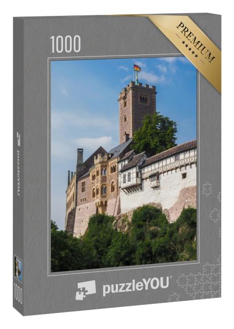 Puzzle 1000 Teile „Burg Wartburg in der Nähe von Eisenach, Deutschland“