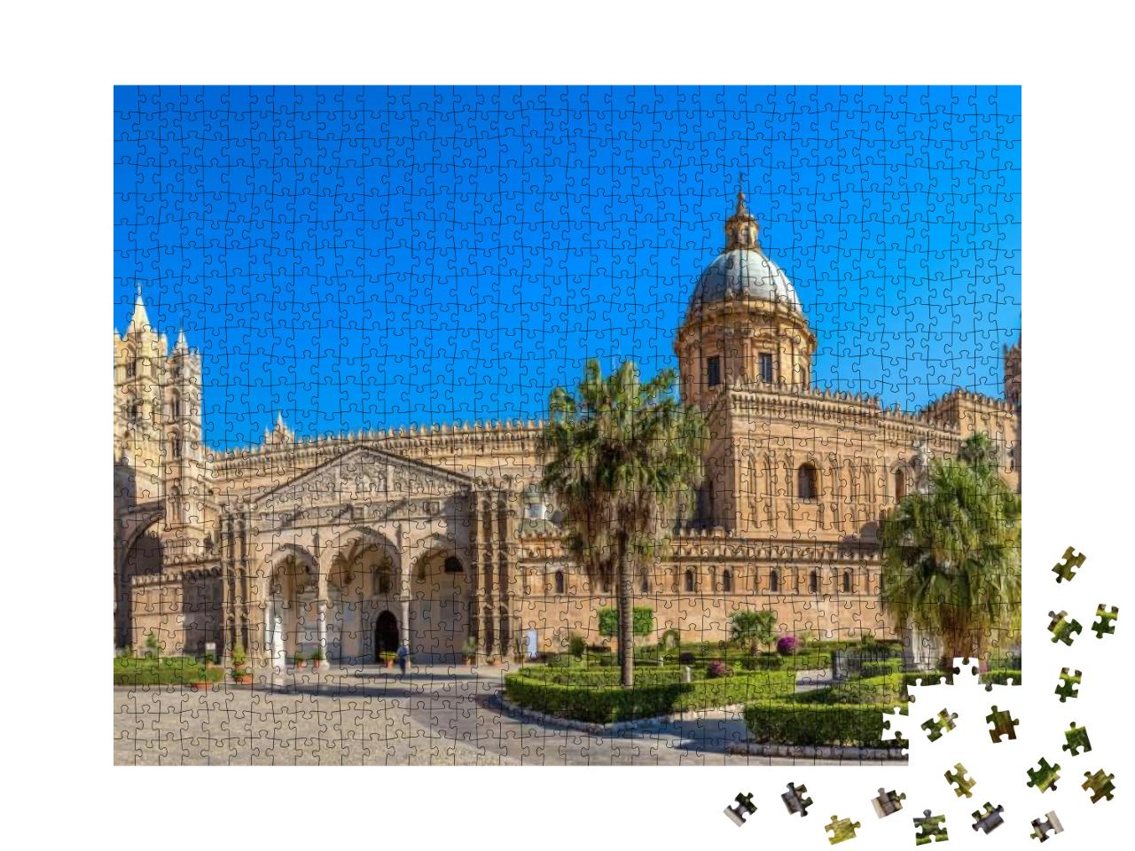 Puzzle 1000 Teile „Die Kathedrale von Palermo, Italien“