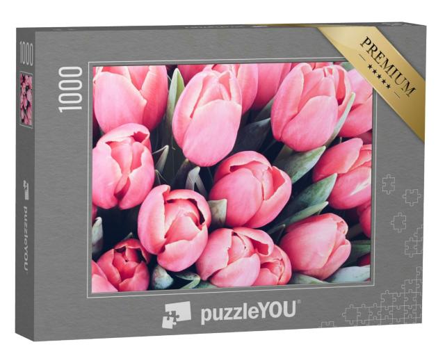 Puzzle 1000 Teile „Blumiger Tulpenstrauß“