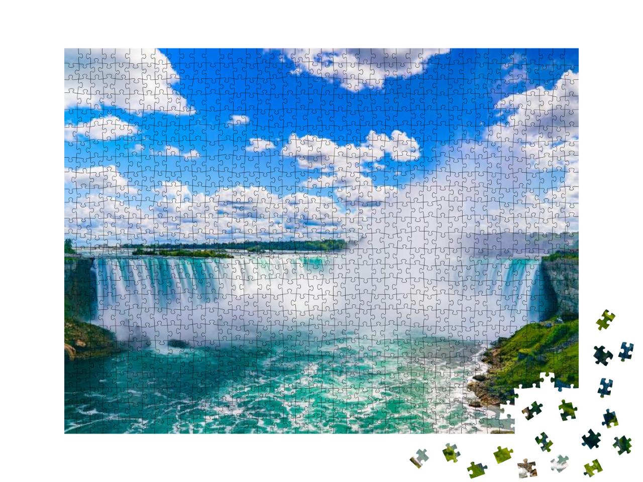 Puzzle 1000 Teile „Die Niagarafälle “