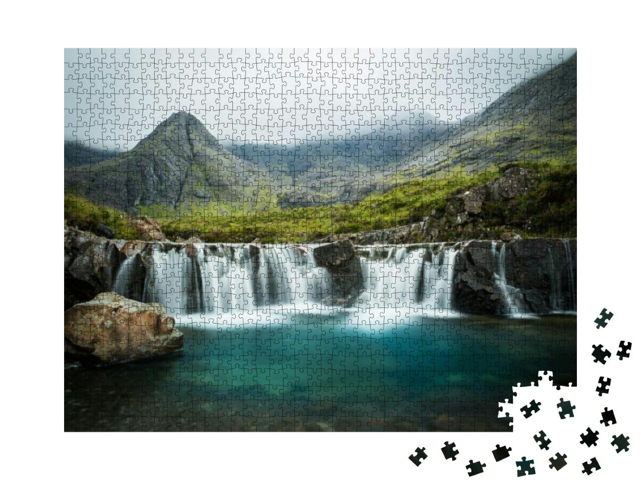 Puzzle 1000 Teile „The Fairy Pools, Isle of Skye, Schottland“