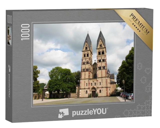 Puzzle 1000 Teile „Basilika St. Kastor, älteste Kirche in Koblenz, Rheinland-Pfalz“