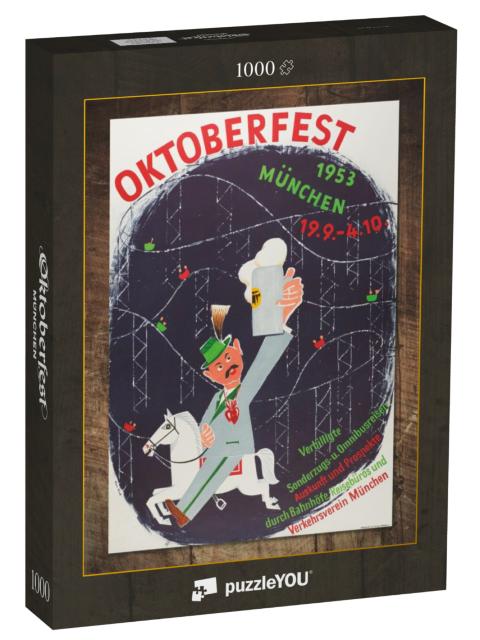 Puzzle 1000 Teile „OKTOBERFEST™ 1953 JAHRESMOTIV“