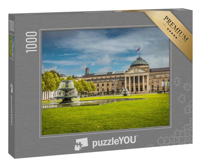 Puzzle 1000 Teile „Das historische Kurhaus und Casino von Wiesbaden“