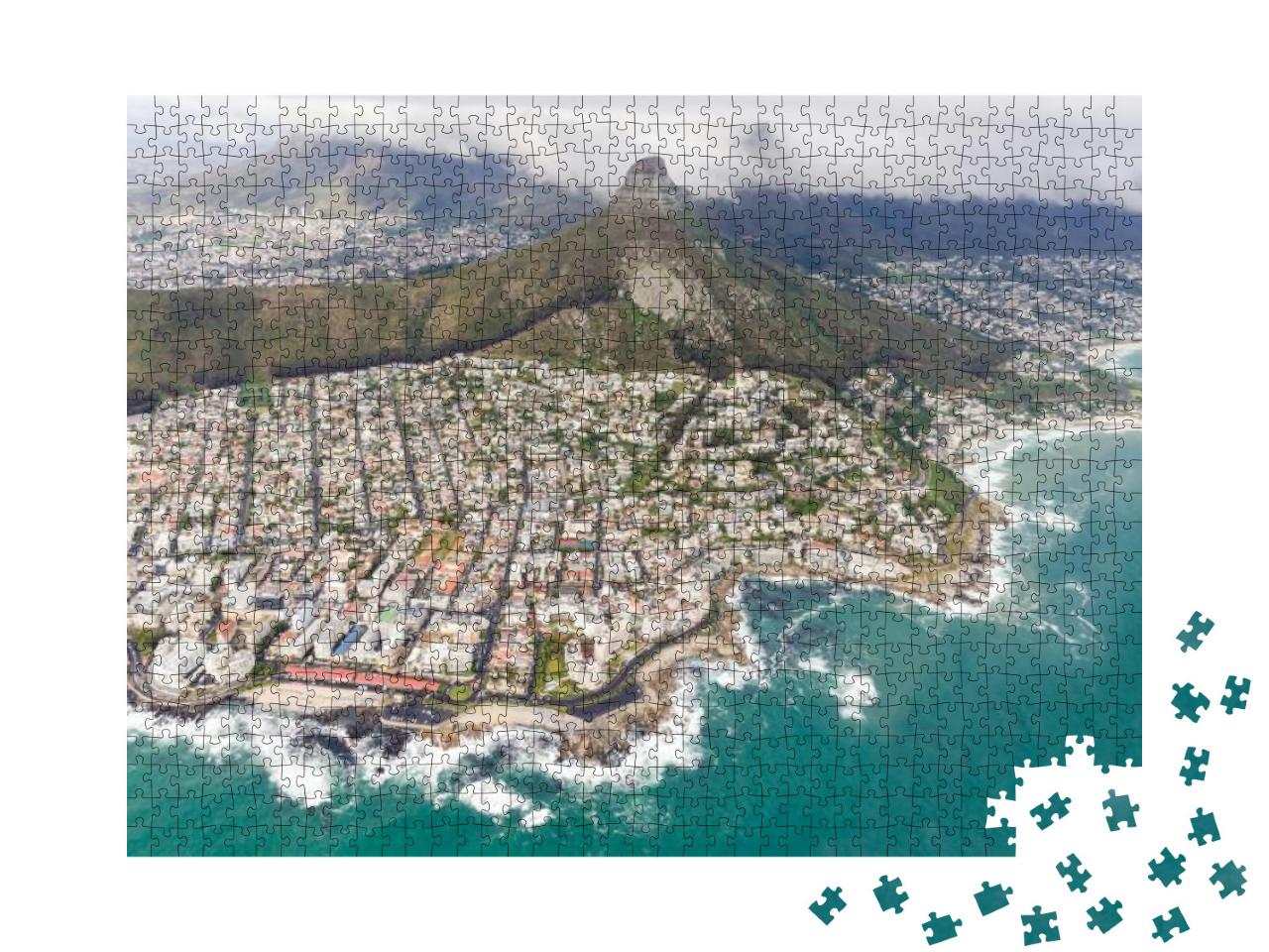 Puzzle 1000 Teile „Kapstadt, Südafrika, aus der Vogelperspekive“