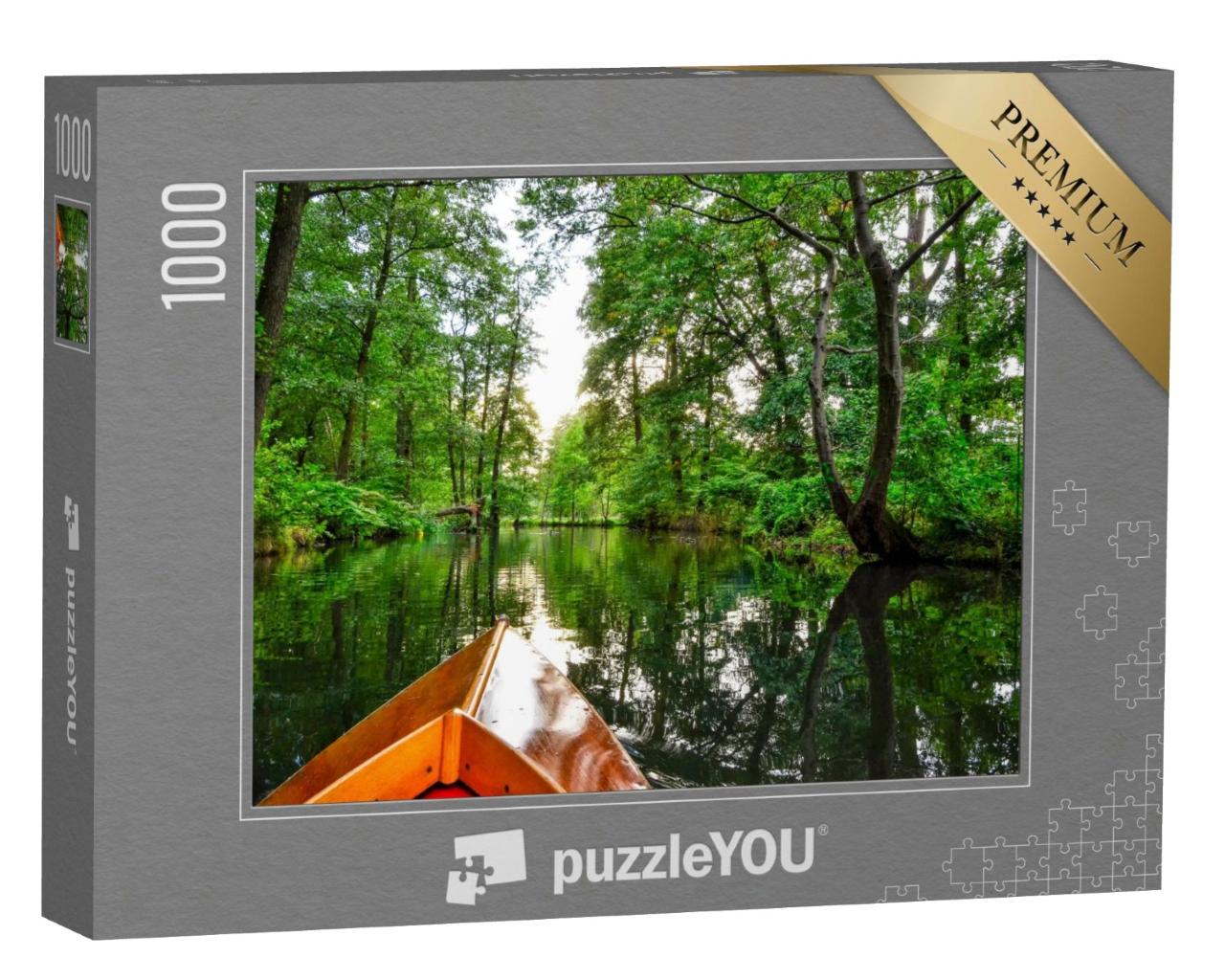 Puzzle 1000 Teile „Spreewald in Brandenburg, Deutschland“