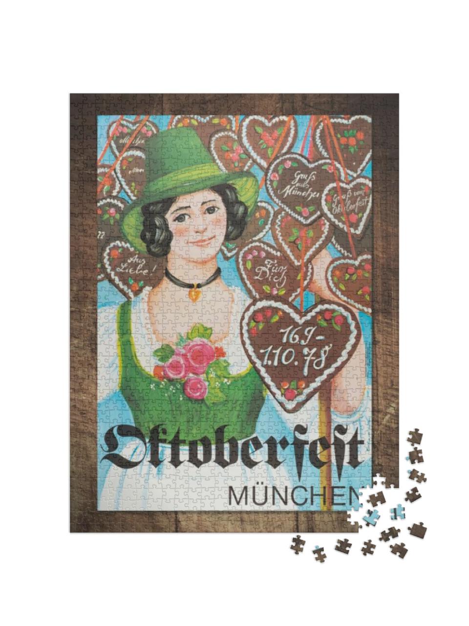 Puzzle 1000 Teile „OKTOBERFEST™ 1978 JAHRESMOTIV“