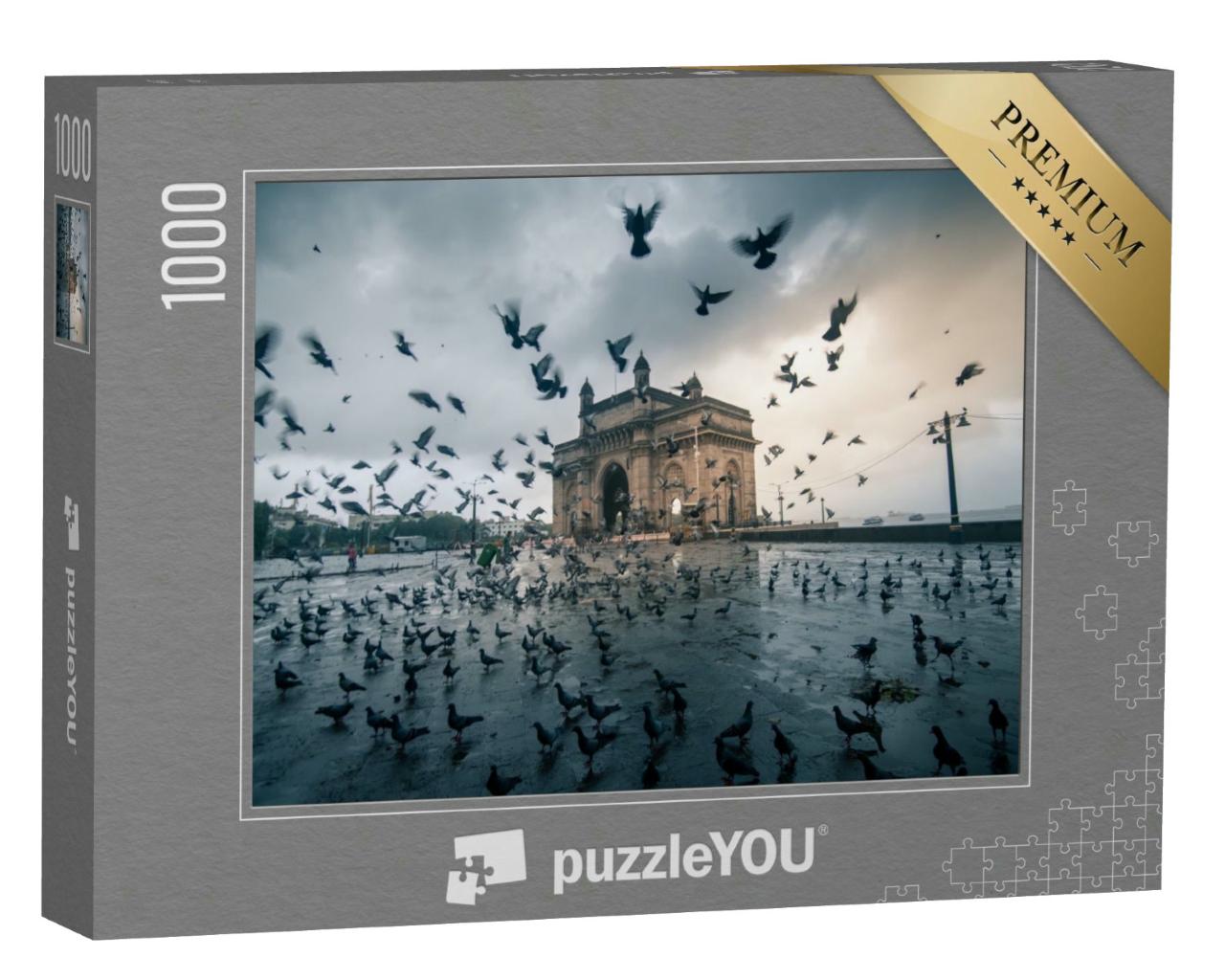 Puzzle 1000 Teile „Gateway of India, Mumbai, Indien“