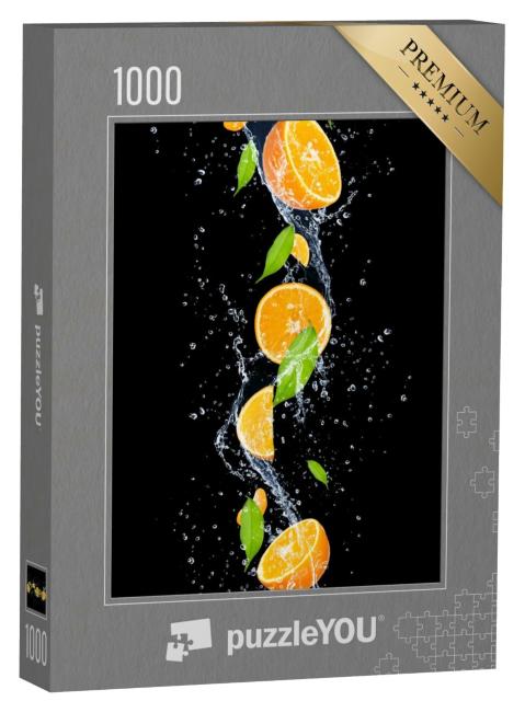 Puzzle 1000 Teile „Orangen im Wasser“