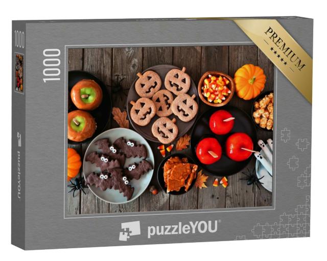 Puzzle 1000 Teile „Köstliche Leckereien zu Halloween“