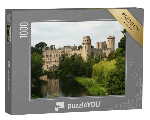Puzzle 1000 Teile „Schloss Warwick in Nordengland“