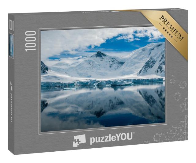 Puzzle 1000 Teile „Bizarre Landschaft der Antarktis“