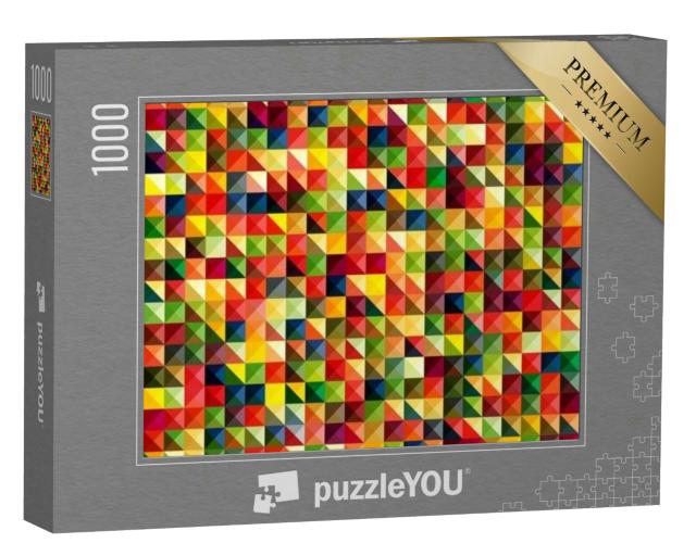 Puzzle 1000 Teile „Buntes abstraktes Muster“