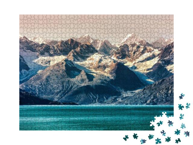 Puzzle 1000 Teile „Glacier Bay National Park, Alaska, USA“