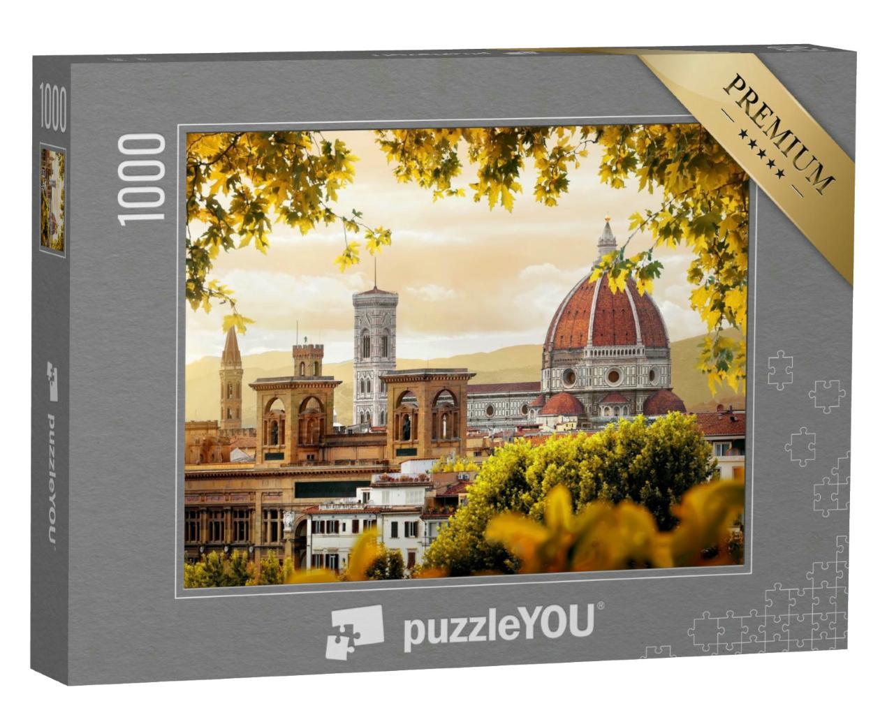 Puzzle 1000 Teile „Kathedrale Santa Maria del Fiore in Florenz, Italien“