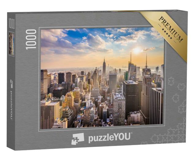 Puzzle 1000 Teile „Skyline von New York“