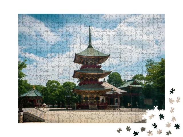 Puzzle 1000 Teile „Naritasan Shinshoji: Tempel in Narita, Chiba, Japan“