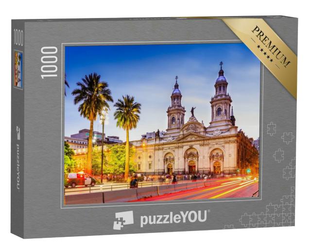 Puzzle 1000 Teile „Plaza de Armas in Santiago de Chile, Chile“