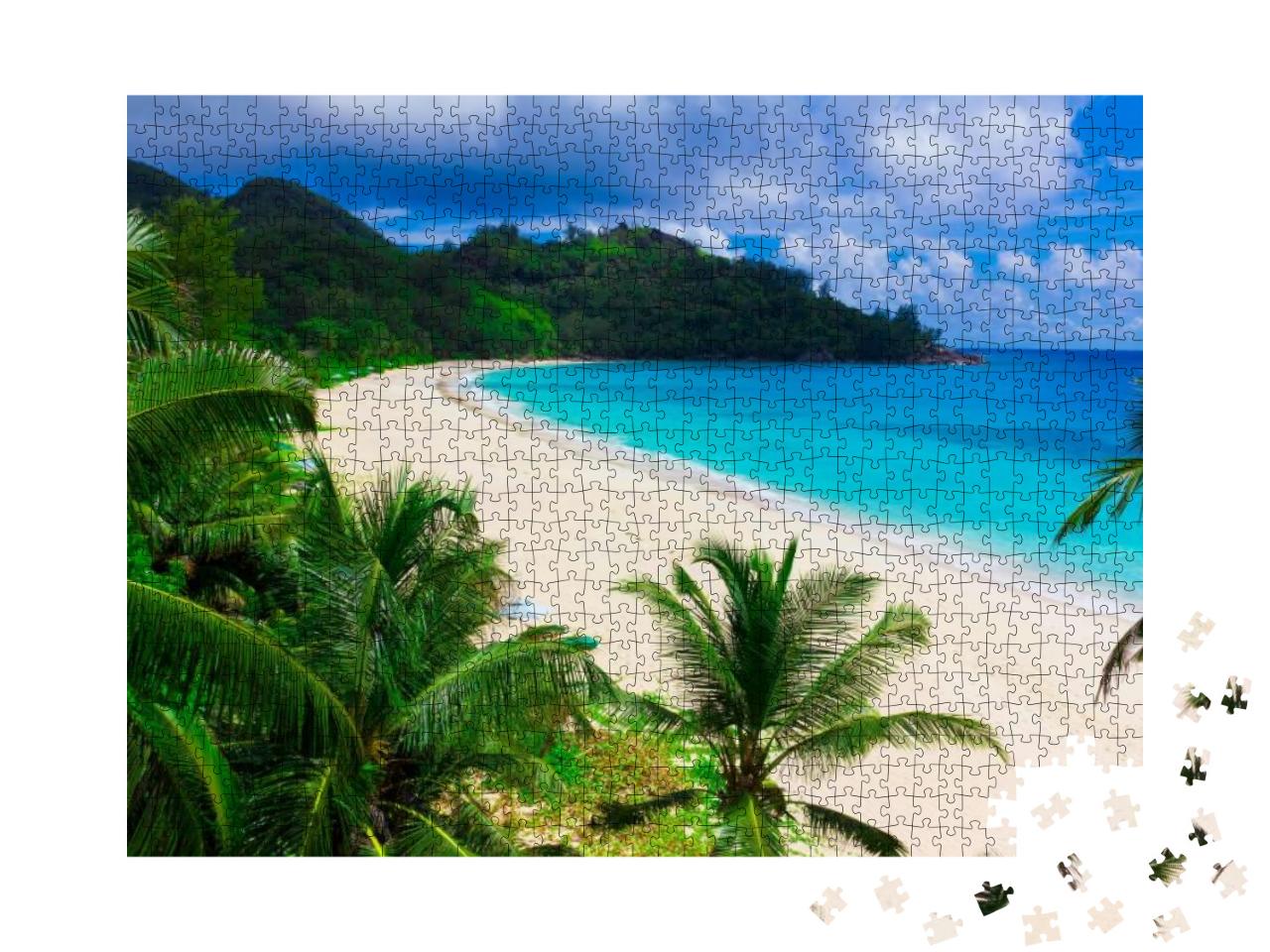 Puzzle 1000 Teile „Sommerliche Meeresstille“
