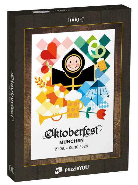 Puzzle 1000 Teile „OKTOBERFEST™ 2024 JAHRESMOTIV“