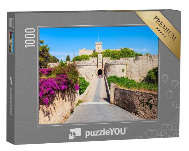 Puzzle 1000 Teile „Altstadt von Rhodos, Griechenland“