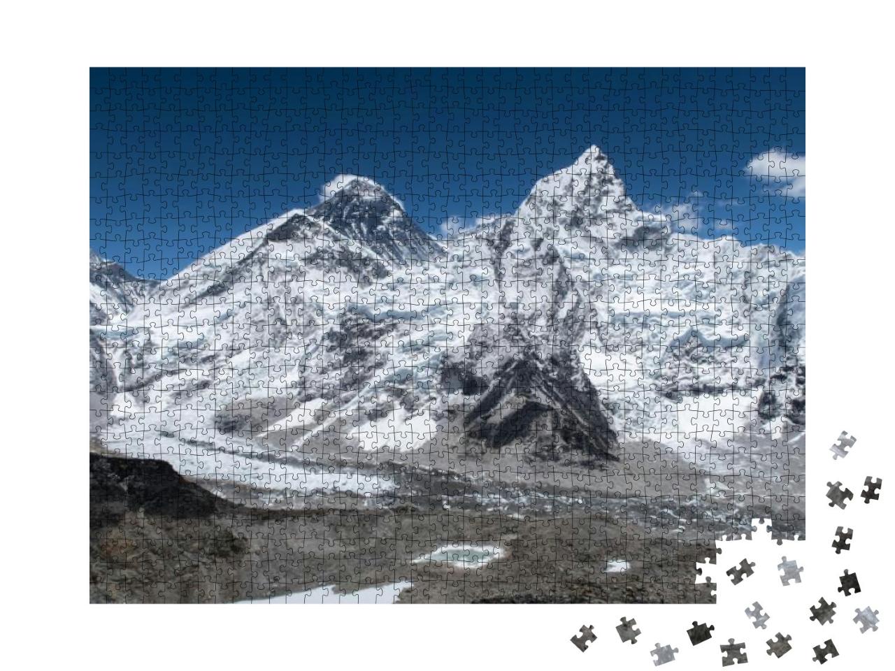 Puzzle 1000 Teile „Atemberaubend: Der Blick vom Kala Patthar auf den Mount Everest“
