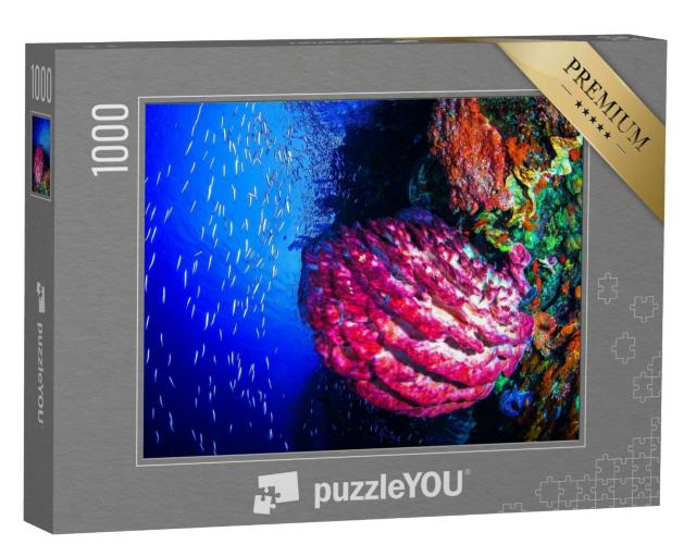 Puzzle 1000 Teile „Buntes Leben in der Unterwasserwelt“