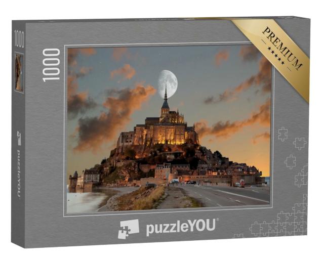 Puzzle 1000 Teile „Frankreich, der Mont Saint Michel“