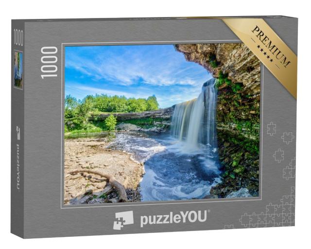 Puzzle 1000 Teile „Jagala Wasserfall in Nord-Estland“