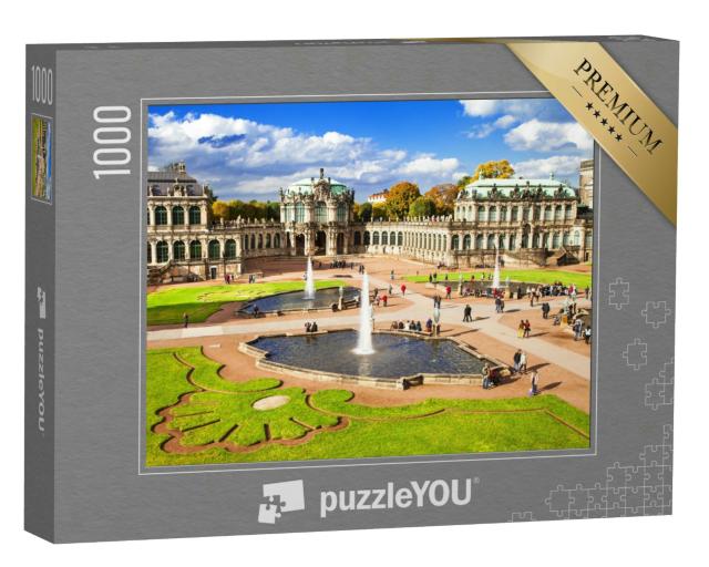 Puzzle 1000 Teile „Das Zwingermuseum in Dresden“