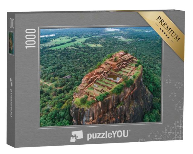 Puzzle 1000 Teile „Sigiriya der Löwenfelsen, Felsenfestung auf Sri Lanka“