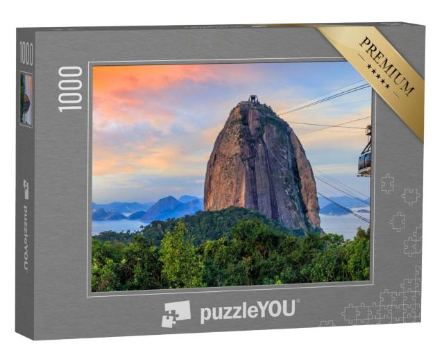 Puzzle 1000 Teile „Seilbahn und Zuckerhut in Rio de Janeiro“