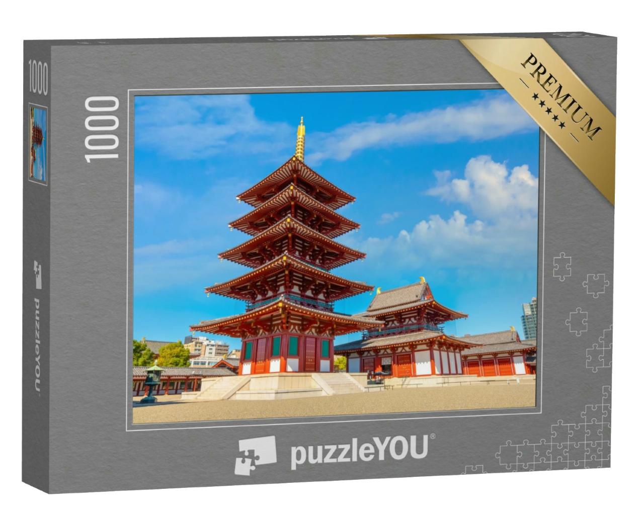 Puzzle 1000 Teile „Shitenno-ji-Tempel in Osaka, Japan“