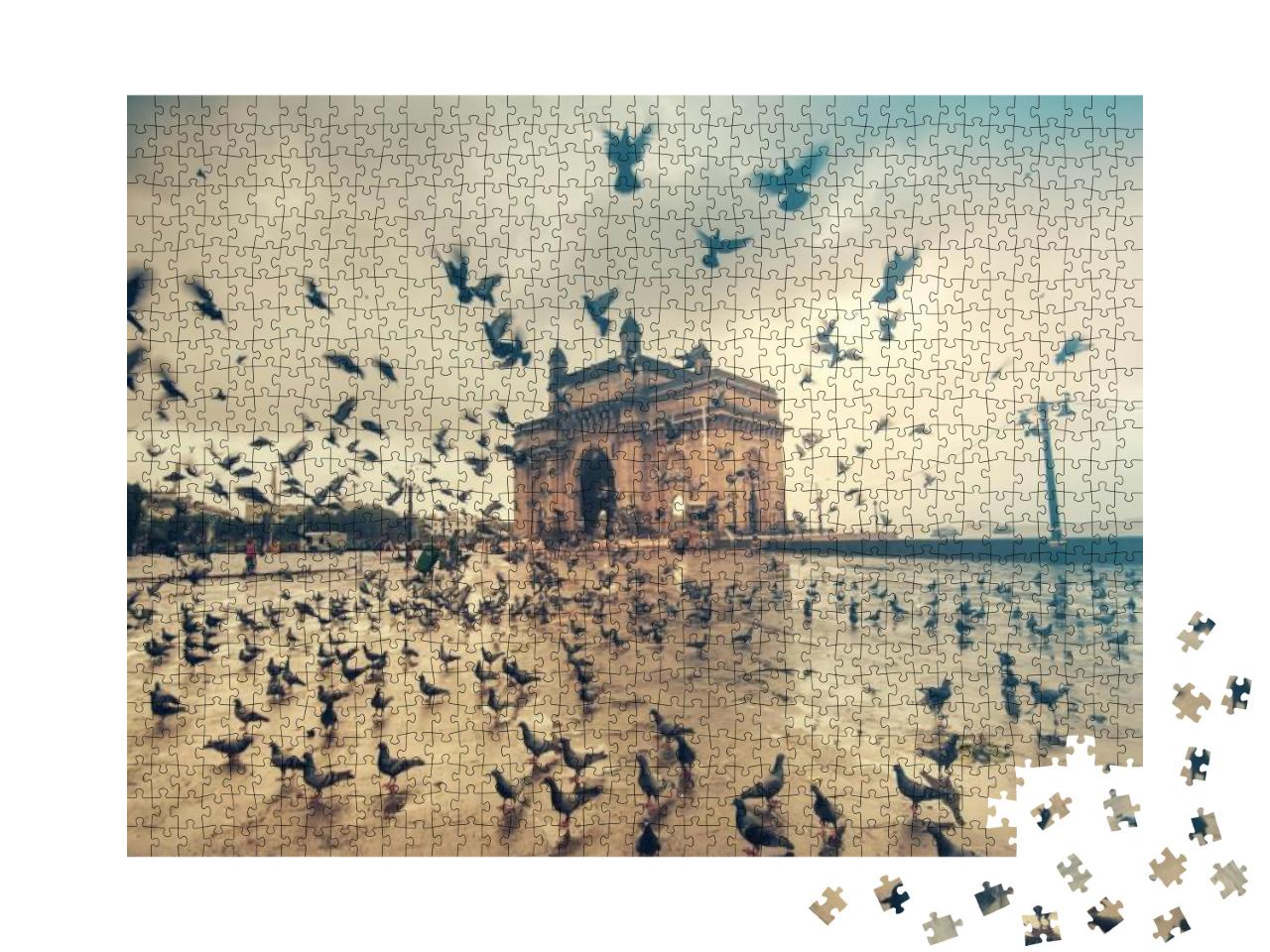Puzzle 1000 Teile „Gateway of India, Mumbai, Indien“