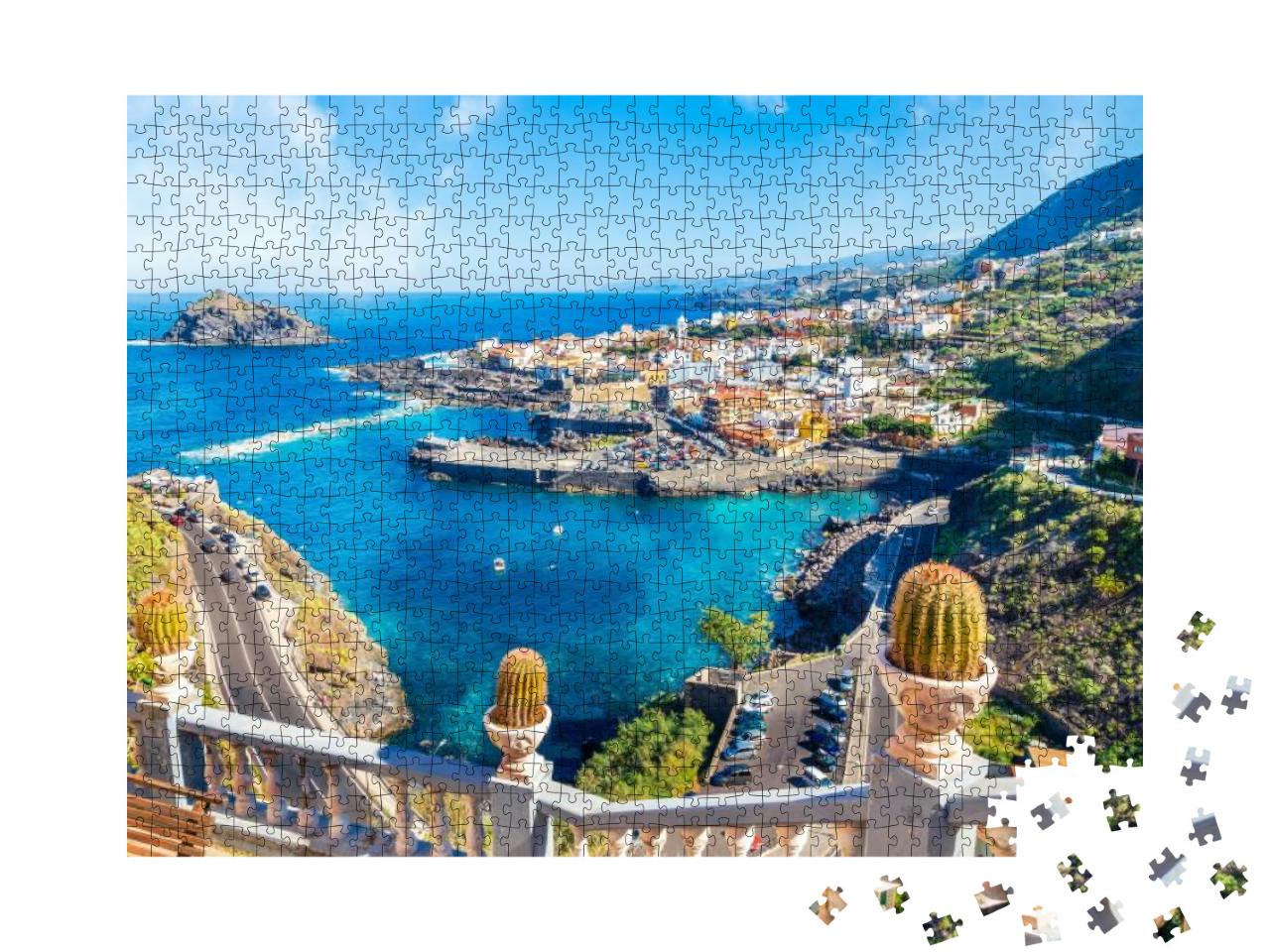 Puzzle 1000 Teile „Stadt von Teneriffa, Kanarische Inseln, Spanien“