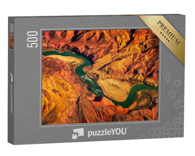 Puzzle 500 Teile „Colorado-Fluss im Grand Canyon, Arizona, USA“