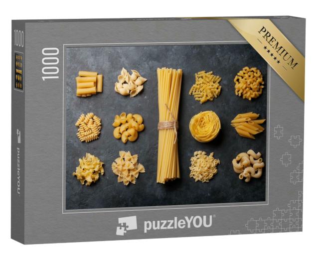 Puzzle 1000 Teile „Köstliche Pasta-Sorten“