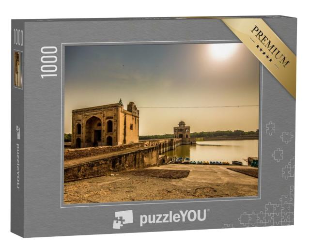 Puzzle 1000 Teile „Hiran Minar, Sheikhupura, Provinz Punjab, Pakistan“