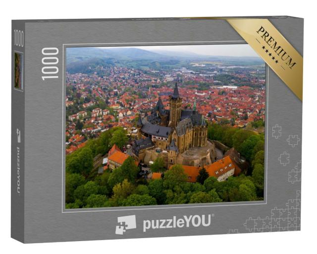 Puzzle 1000 Teile „Schloss von Wernigerode im Harz“