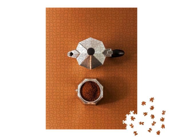 Puzzle 1000 Teile „Die italienische Art des perfekten Kaffees“